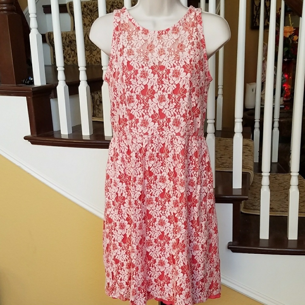Cynthia Rowley sleeveless lace dress size 6
